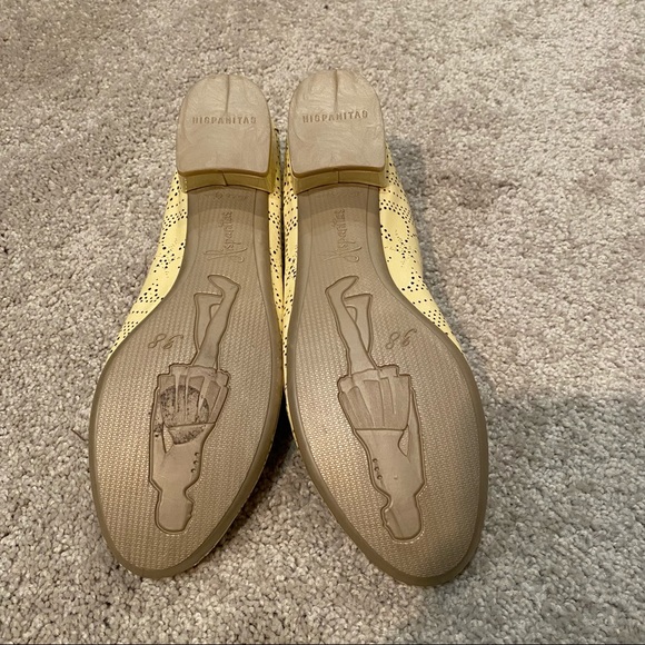 EUC Hispanitas Yellow Ballet Flats - Picture 5 of 7
